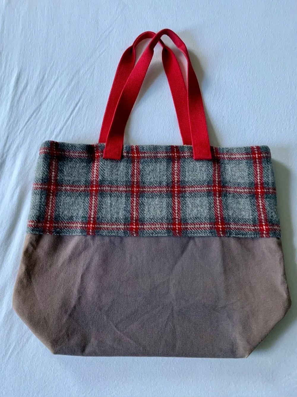 🍁 Rare Faribault Woolen Mill Co. x Target Plaid Heritage Tote Bag